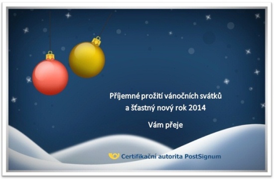 PF 2014 - úspěšný nový rok! PF 2014 - úspěšný nový rok!